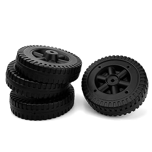 4PC G206-0025-W1 𝟲 𝗶𝗻𝗰𝗵 𝗥𝗲𝗽𝗹𝗮𝗰𝗲𝗺𝗲𝗻𝘁 𝗪𝗵𝗲𝗲𝗹𝘀 for Weber,Grill plastic Whe ...