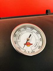 LavaLock® 3" Adjustable Gas Charcoal Smoker Pit Grill BBQ Thermometer Electric Heavy Duty Stainless 2.5" stem - Grill Parts America