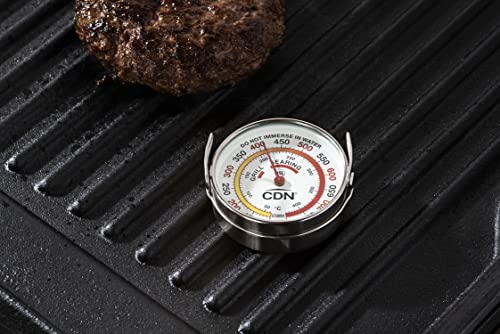 CDN Grill Surface Thermometer, Silver - Grill Parts America