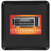 FBORHAFY 13" × 13" Nonstick Baking Sheet, Replacement Baking Pan for Ninja SP100, SP101, SP1001C, SP201 Foodi Air Fry Oven, Baking Tray for Ninja Foodi 8-in-1 Air Fry Oven - Grill Parts America