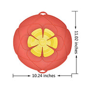 JOUDOO 1 Pack Spill Stopper Lid Cover and Overflow Stopper Lid Cover for Pans and Pots Boil, Boil Over Safeguard, Anti Spill Lid Fits Openings 5.5" to 9.5" in Diameter (Green) - Kitchen Parts America
