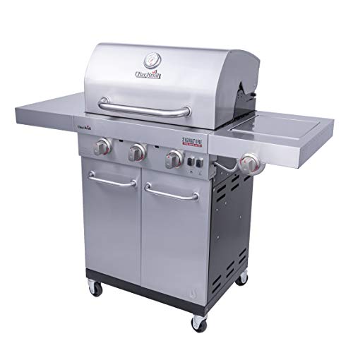 Char-Broil 463342620 Signature TRU Infrared 3-Burner Cabinet Style Gas Grill, Stainless Steel - Grill Parts America