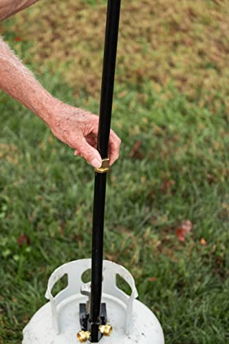 Camco 51096 Propane Distribution Post with Storage Bag, Black - Grill Parts America