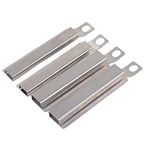 Cross Over Burner Replacement for Select Gas Grill Models Most Grills Crossover, Adjustable Length 5 8.5 inch 4 Pack Type Stainless Steel Crossover Tube Parts - Grill Parts America
