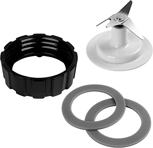 Blade replacement parts,Fit For Hamilton Beach Blender Blades with Jar Base Cap and 2 O-Ring Seal Gasket - Kitchen Parts America