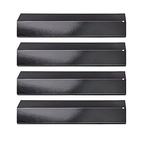 SafBbcue Grill Heat Plate Porcelain Steel Heat Shield for Brinkmann 810-3660-S 810-2512-S 810-2511-S (4 Pack) - Grill Parts America