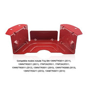XINKE Lawn Mower Parts 783-06424A-0638 42" 46" Deck Spindle Pulley Belt Guard Cover Compatible with MTD &Troy-Bilt & Craftsman Lawn Mower - 2 Pack (Red) - Grill Parts America