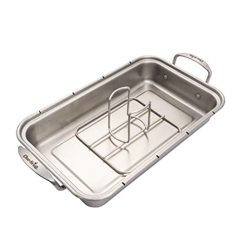 Char-Broil 140018 Grill+ Beer-can Chicken Rack, Stainless Steel - Grill Parts America