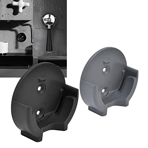 GLOGLOW Coffee Portafilter Wall Rack, ABS Solid Universal Storage Holder for Coffees Machine(Grey 54mm) Espresso Machine Replacement Parts - Kitchen Parts America