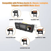 Upgraded Control Board for Pit Boss Wood Pellet Grills, Pit Boss Control Panel Thermometer Controller Replacement Compatible with Pit Boss P7-340/700/1000/540/440FB1 Matte Black with LCD Display - Grill Parts America