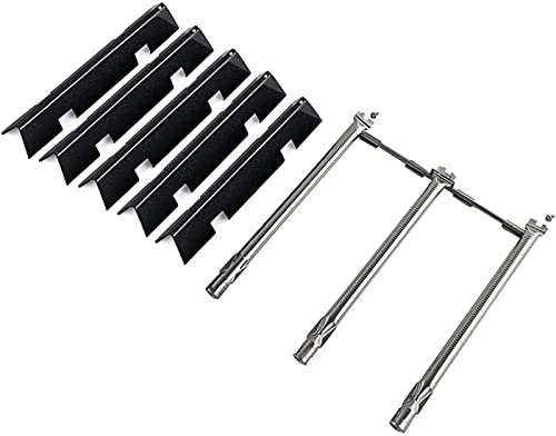 Kit Brûleur Acier Inoxydable Pour Barbecue Weber Spirit 500/500LX/Genesis Silver A - 2 Brûleurs + Tube Croisement