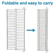 SafBbcue Upgrade Genesis II 300 Warming Rack Replacement for Genesis II E310 E315 E325 E330 S310 S-335 S345 Grill Parts Duble Warming Grates 66044 Weber 61000001 61016201 - Grill Parts America