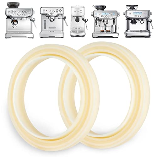 54mm Silicone Steam Ring, 2PCS Grouphead Gasket Replacement Accessories, No BPA Silicone Gasket Seal, for Breville Espresso Machine 878/870/860/840/810/500/450/ Sage 500/870/875/880/810/878 - Grill Parts America
