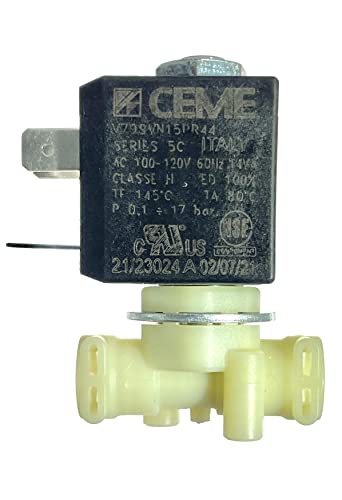 MacMaxe 2 Way Solenoid Valve – CEME V799VN15PR44 – 120V 60Hz – Replacement of OLAB 5878 for Breville Espresso Machines - Grill Parts America