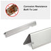 Zemibi Grill Flavorizer Bars Replacement for Weber 66030, 66033, Weber Genesis II LX 400 Series Gas Grill, Weber Genesis II SE-410 Grill Parts and Genesis II E-410 LP, 7 PC Stainless Steel Heat Plate - Grill Parts America
