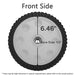 Front Drive Wheel Replacement 734-04018C Compatible with Troy Bilt Lawn Mower - Drive Wheel Fit for MTD Snapper Troy Bilt Tuff-Cut 210 TB210 TB230 TB240 Self Propelled Mower, Replace 734-04018A - Grill Parts America