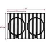 SGP4033N Grill Replacement Parts for Stok Grill Grates SGP4330SB SGP4032N SGP4130N Nexgrill 720-0830H 720-0888 720-0783E Replacement Parts Charbroil 463241113 463449914 Kenmore 415.16106210 Grill Part - Grill Parts America