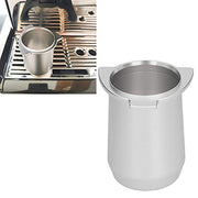 Aluminium Alloy Coffee Dosing Cup Powder Feeder Part Espresso Coffee Dosing Cup Compatible with Breville 8 Coffee Machine Silver - Kitchen Parts America
