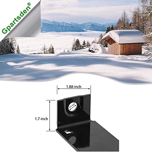 Gpartsden 24” Snow Blower Shave Plate 790-00120-0637 Scraper bar Replacement for MTD 2 Stage Snow Thrower 784-5581A - Grill Parts America