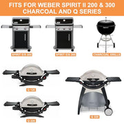 60540 67031 7581 Accurate Temperature Gauge for Weber GS4 Spirit II & I 200/300 Grill Lid Thermometer Weber Charcoal Grills, Most Weber 22" Kettles, Q 120/220/300/320 SER Replacement Parts 74239 60392 - Grill Parts America