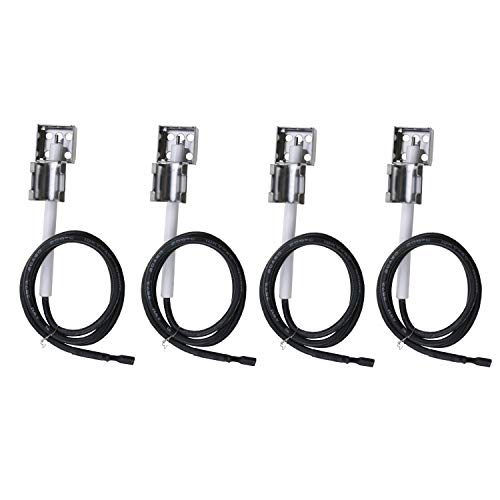 Hisencn Grill Igniters for Charbroil Advantage 463343015, 463344015, 463240015, 463344116, Ignition Ceramic Electrode Replacement Parts for Performance 463347017, 463376018P2, 4 Pack - Grill Parts America