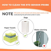 MOOTVGOO RTD Temperature Probe Sensor Replacement for Camp Chef Wood Pellet Smoker Grills, Replace Part Number PG24-44 - Grill Parts America