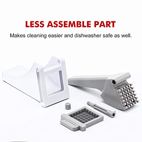 French Fry Cutter, Geedel Professional Potato Slicer Cutter for French Fries Vegetable Chopper for Veggies, Onions, Carrots, Cucumbers and more - Kitchen Parts America