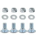 4-Pack 784-5581A (5/16-18) 5/8" Snow Blowers Carriage Bolts kit Replaces MTD Shave Plate Scraper Bar 784-5581A-0637 790-00120-0637 - Grill Parts America