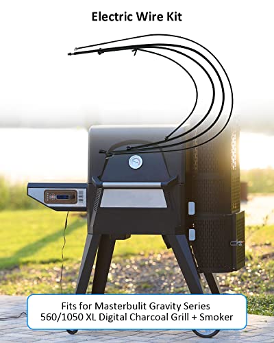 Electric Wire Kit Replacement 9904190045 Part Fit for Masterbuilt Gravity Series 560 800 1050 XL & Digital Charcoal Grill + Smokers - Grill Parts America