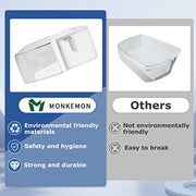 Refrigerator Door Bin AAP73252202, Replacement of the Right Refrigerator Shelf for LG, Kenmore Refrigerators, Replacing AAP73252201, AAP73252206, AAP73252211, MEA62590401, Door Shelf Bin 1 pc - Grill Parts America
