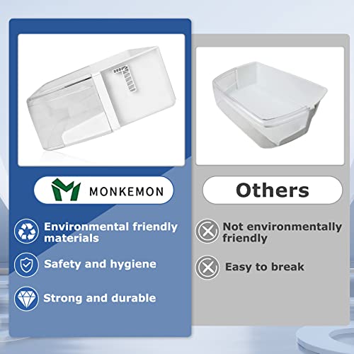 Refrigerator Door Bin AAP73252202, Replacement of the Right Refrigerator Shelf for LG, Kenmore Refrigerators, Replacing AAP73252201, AAP73252206, AAP73252211, MEA62590401, Door Shelf Bin 1 pc - Grill Parts America
