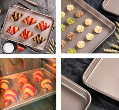 11 Inch Baking Sheets Pan Nonstick Set of 2 - Kitchen Parts America