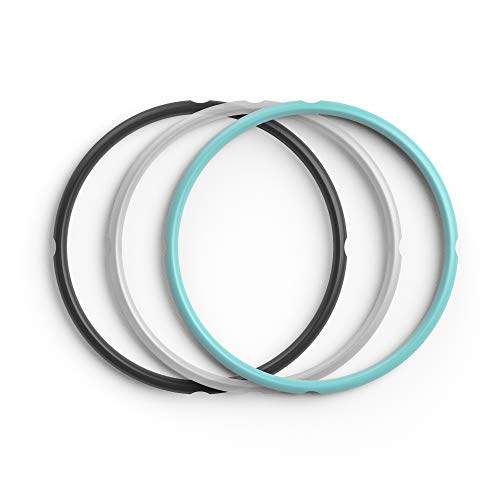 Sealing Ring for 8 Qt IP - Replacement Silicone Gasket Seal for 8 Quart Instapot Pressure Cooker - Insta Pot Accessories Fit for 8QT - 3 pack - Kitchen Parts America