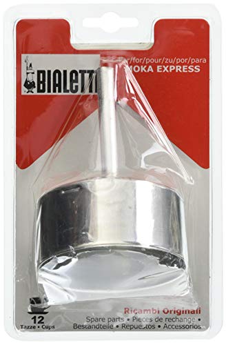 Bialetti 06895 Moka Express 12-Cup Replacement Funnel,silver - Grill Parts America