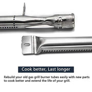 Hongso SBF231 (3-Pack) Universal BBQ Gas Grill Replacement Stainless Steel Pipe Tube Burner for BBQ Pro, Kenmore Sears, K Mart Part, Members Mark Part, Outdoor Gourmet, Lowes Model Grills 15 3/8 - Grill Parts America