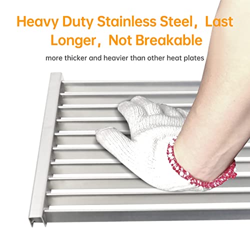 NEURARC 16 7/8" Stainless Steel Cooking Grid Grates Replace for Charbroil 463420508 463420509 463420511 463436213 463436214 463440109 Model，3 Pack Grill Replacement Part… - Grill Parts America