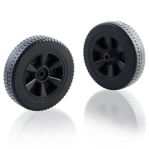 70-05-104 DGF493BNP DGF510SBP Wheels Grill Replacement Parts for Dyna Glo Grill Wheels DGH474CRP DGF510PBP-D DGH450CRP DGB515SDP-D DGF493PNP-D DGC313CNCP DGB463CNP Plastic Black BBQ Wheels 2 Pieces - Grill Parts America