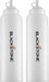 Blackstone 5071 Premium Leak-Free 32 oz Large Set of 2 Durable Clear Food Dispenser Squeeze Squirt Bottle Griddle Accessory with Cap for Sauces, Oil, Condiments,Salad Dressings, Water - Grill Parts America