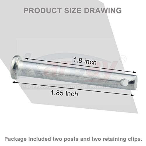 88206 Hdwe Lid to Firebox Assy/Grill Lid Assembly Hardware Kit Compatible with Weber Genesis Summit 88206, Fits Many Genesis and Summit Models Grills. (2 PCS) - Grill Parts America