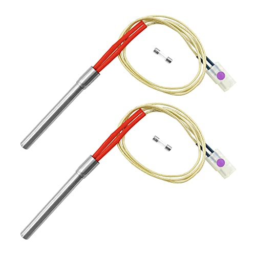 2 Packs of Replacement Grill Igniters, Compatible for Traeger, Pit Boss, Camp Chef, Z Grills Pellet Grill Model. - Grill Parts America