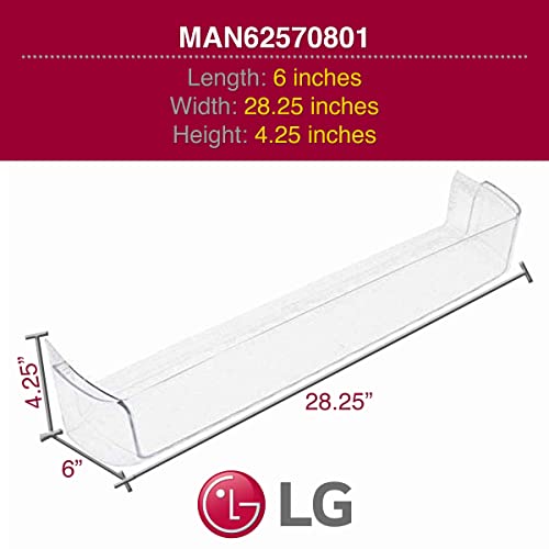 LG MAN62570801 Genuine OEM Door Shelf Bin for LG Refrigerators - Grill Parts America
