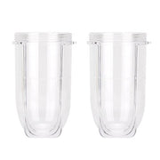 2 PCS Replacement Cups For Magic Bullet Replacement Parts 16OZ Blender Cups Jar compatible with 250W Magic Bullet MB1001 Series Juicer Mixer - Grill Parts America