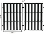 QuliMetal 18.75" Cooking Grates for Weber Genesis II 300 and Genesis II LX 300 Series Gas Grills, Cast Iron Grill Grates Replacement for Weber 66095 - Grill Parts America