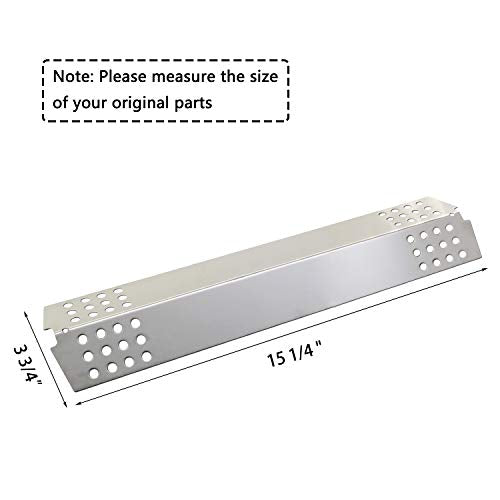 Hisencn Replacement Parts Kit for Charbroil 4 Burner 463241113, 463449914 Gas Grills, Pipe Burner Tube, Heat Plate Tent Shield, Crossover Tube for Charbroil Commercial Gas Grills - Grill Parts America