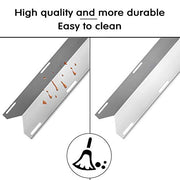 Hisencn Repair kit Replacement for Jenn Air 720-0337, 7200337, 720 0337 Gas Grill Model, 4pack Stainless Steel Burners Pipe Tube, Heat Plates Sheild Tent, Set of 3 Grill Cooking Grid Grates - Grill Parts America