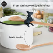 OTOTO Agatha Spoon Holder for Stove Top - Fun Kitchen Gifts for Homecooks - Spatula Holder and Cooking Spoon Rest for Stove Top and Kitchen Counter - Heat-Resistant, BPA-Free Fun Kitchen Gadget - Grill Parts America
