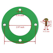 Lelecar Mower Deck Spindle Reinforcement Ring for John Deere 42" Mower D100 D110 D130 D140 D160 LA100 LA105 LA110 LA115 LA120 LA125 LA130 LA140 LA145 LA155 LA165 X110 X120 X140 L100 (Set of 2) - Grill Parts America