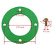 Lelecar Mower Deck Spindle Reinforcement Ring for John Deere 42" Mower D100 D110 D130 D140 D160 LA100 LA105 LA110 LA115 LA120 LA125 LA130 LA140 LA145 LA155 LA165 X110 X120 X140 L100 (Set of 2) - Grill Parts America