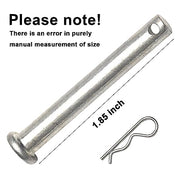 Grill Lid Assembly Hardware Kit Compatible with Weber Genesis Summit 88206, Fits Many Genesis and Summit Models Grills. (4 PCS) - Grill Parts America