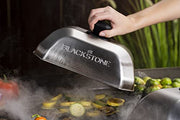 Blackstone 5207 Rectangle Basting Cover Small 2-Pack Griddle Accessories, Stainless Steel, Cheese Melting Dome and Steaming Cover, Best for Use on Flat Top Griddle Grill Cooking Indoor or Outdoor - Grill Parts America